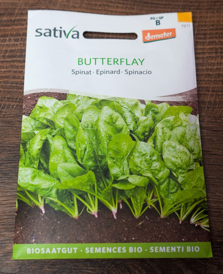 Spinat "Butterflay" Sativa Saatgut