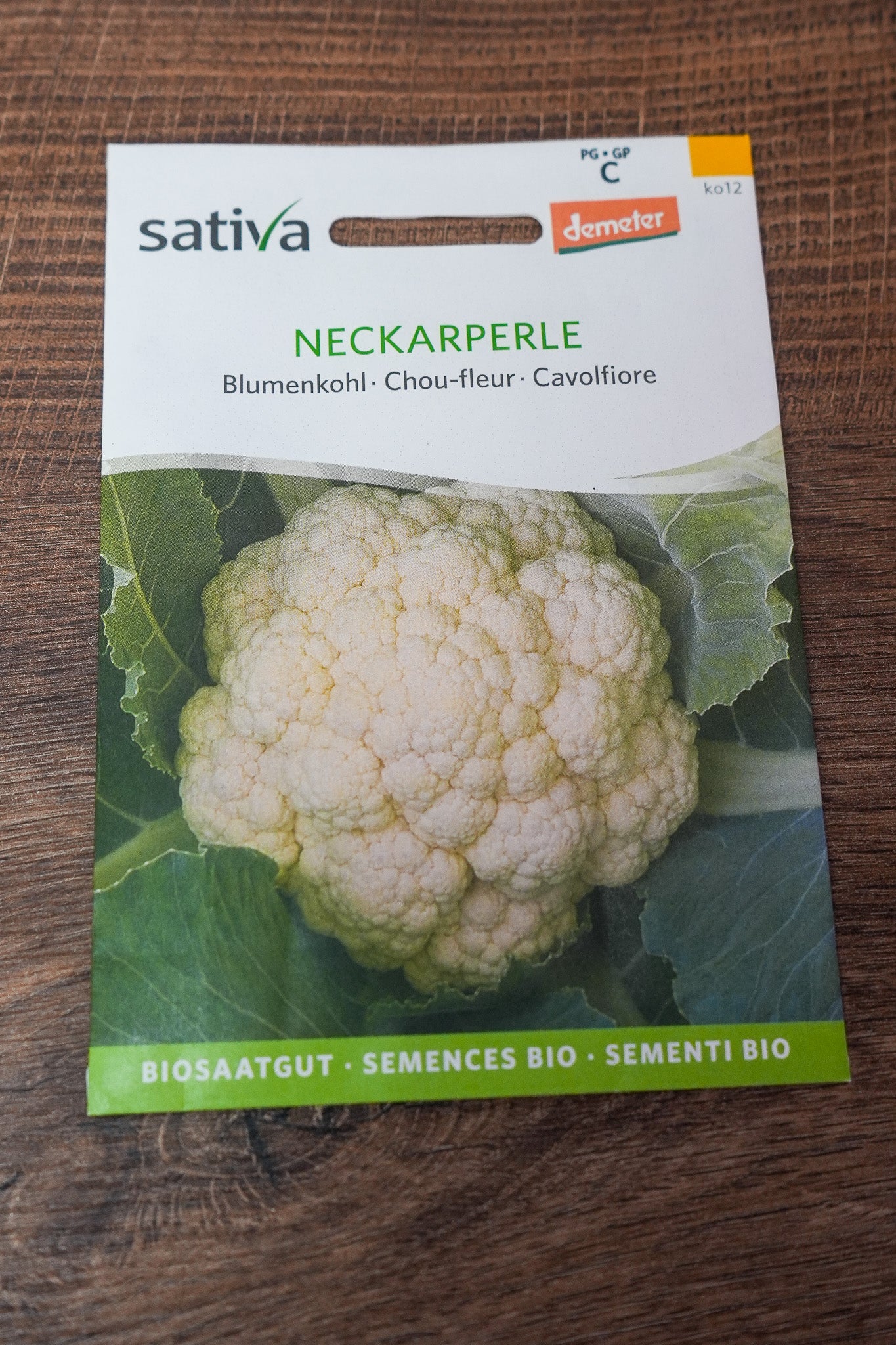 Blumenkohl "Neckarperle" Sativa Saatgut