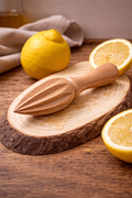 Entsafter für Zitrusfrüchte spitz Buchenholz