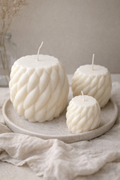Kerze "Soft Twist" mittel aus Bio-Sojawachs