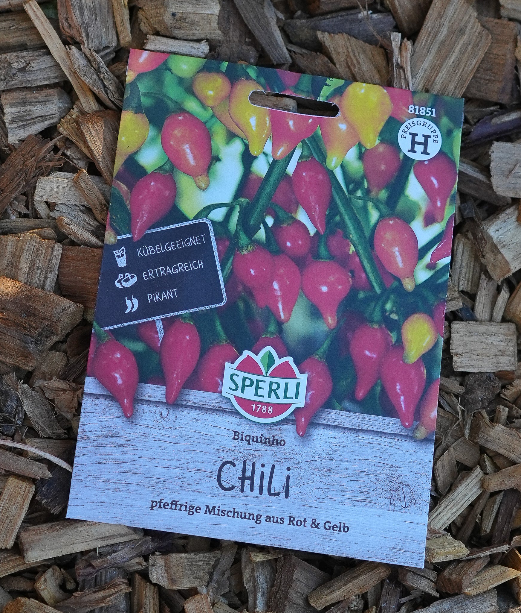 Chili "Biquinho" Saatgut
