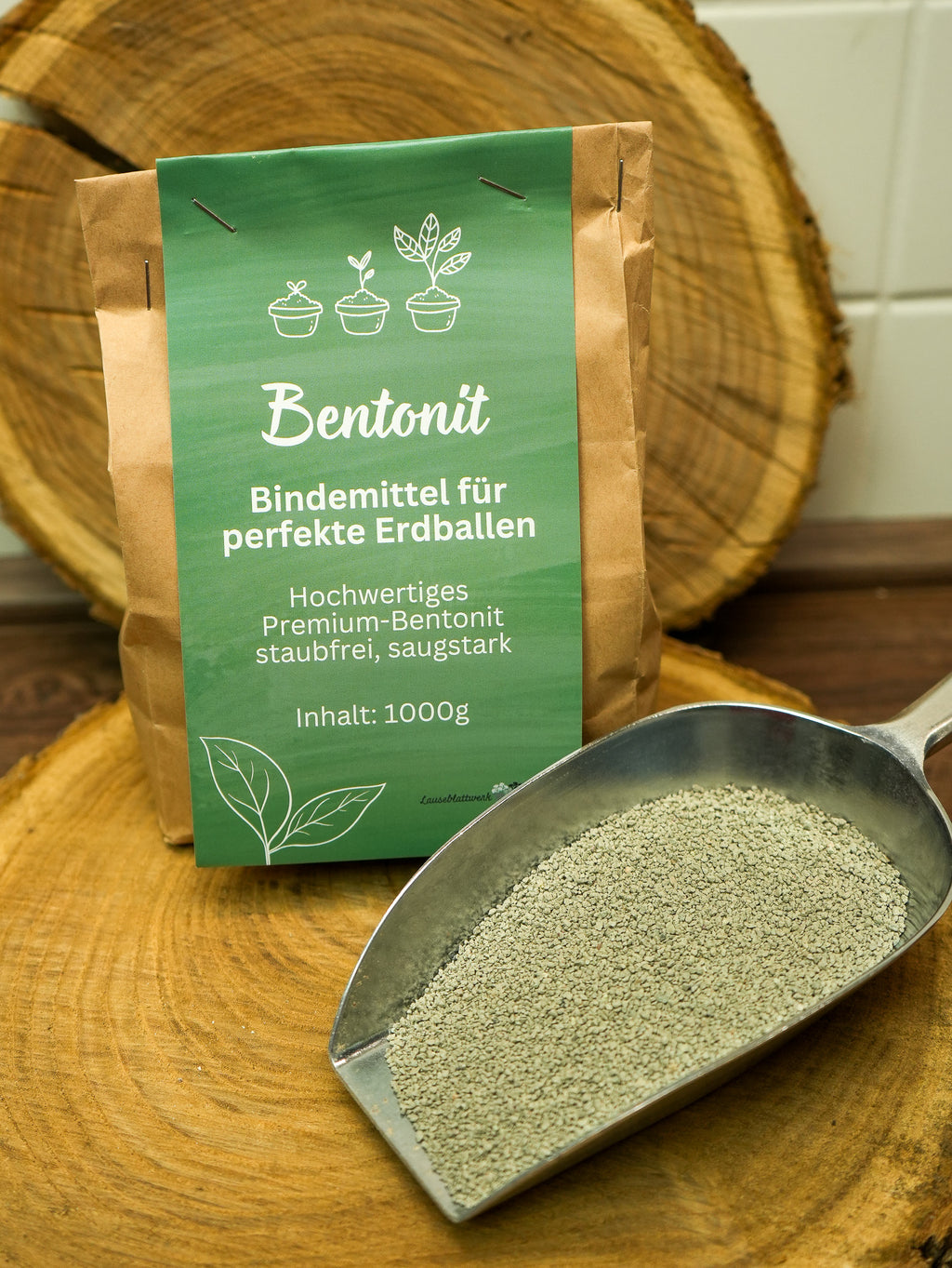 Bentonit 1000g - Bindemittel für perfekte Erdballen