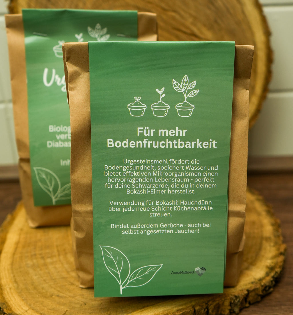 Urgesteinsmehl 1000g Geruchsbindung & Bodenverbesserer