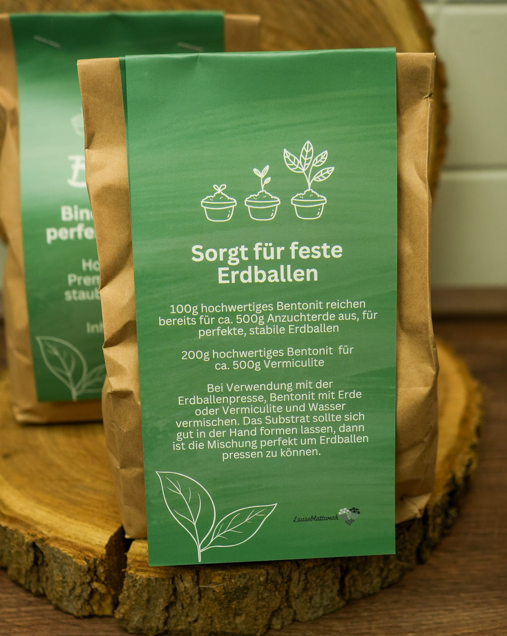 Bentonit 1000g - Bindemittel für perfekte Erdballen