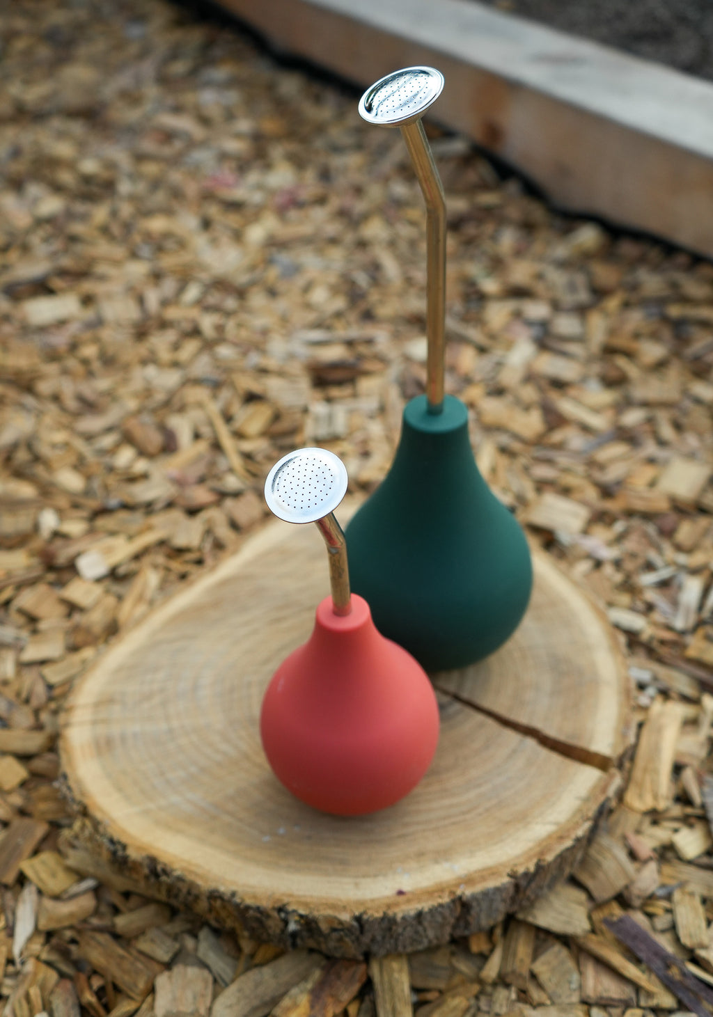Kleine Ballbrause 250ml terracotta - Gießbrause für Keimlinge und Jungpflanzen