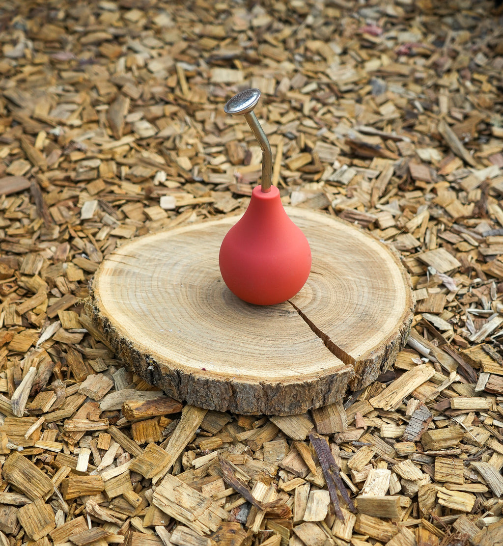 Kleine Ballbrause 250ml terracotta - Gießbrause für Keimlinge und Jungpflanzen