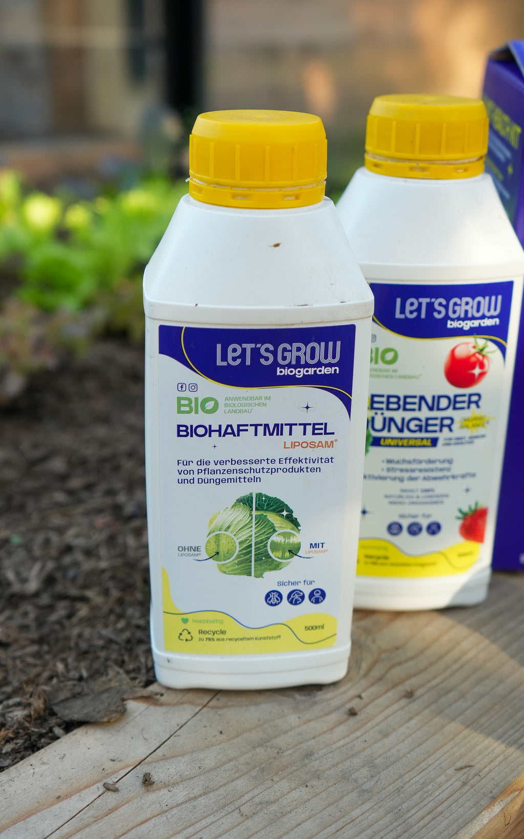 Plant Health Kit Lets Grow Bio 4x 500ml für Pflanzenstärkung, Pflanzenschutz & Bodengesundheit