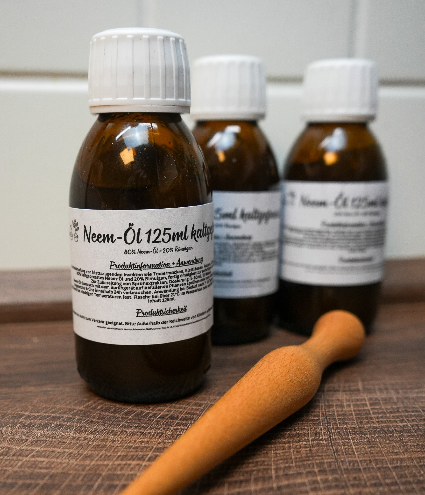 Neem-Öl 125ml fertig emulgiert zur sofortigen Bekämpfung von Schädlingen