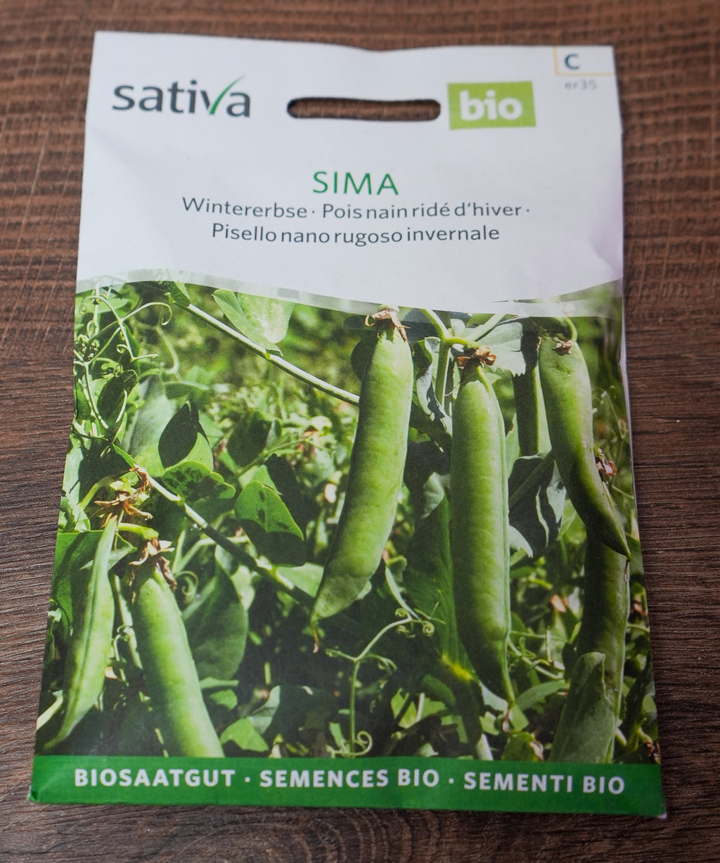 Erbse "Sima" Winter Sativa Saatgut