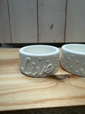 Teelichthalter 4er Set "Love, Live, Hope, Pray"