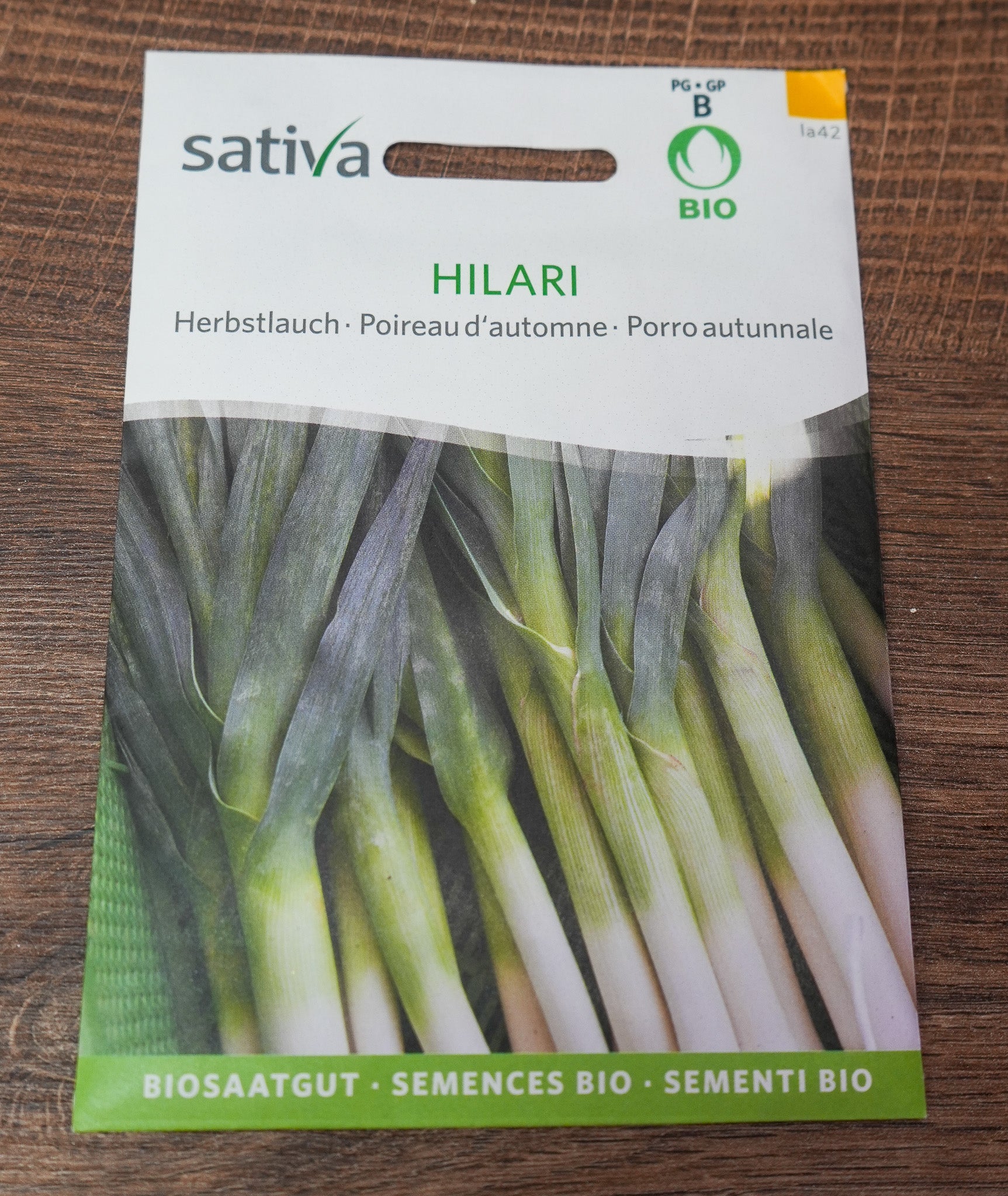 Herbstlauch "Hilari" Sativa Saatgut