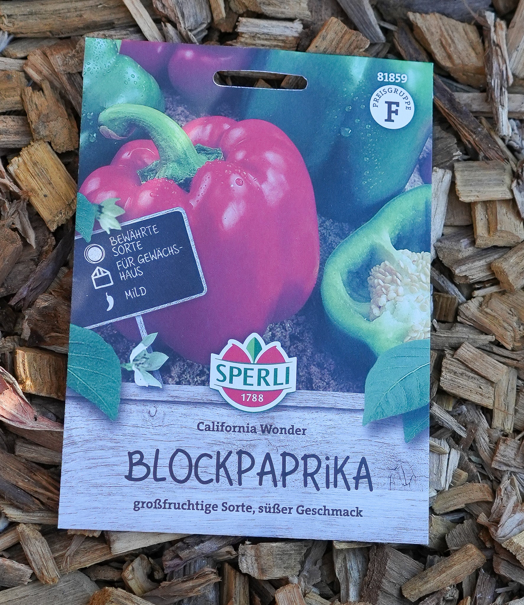 Paprika "California Wonder" Saatgut