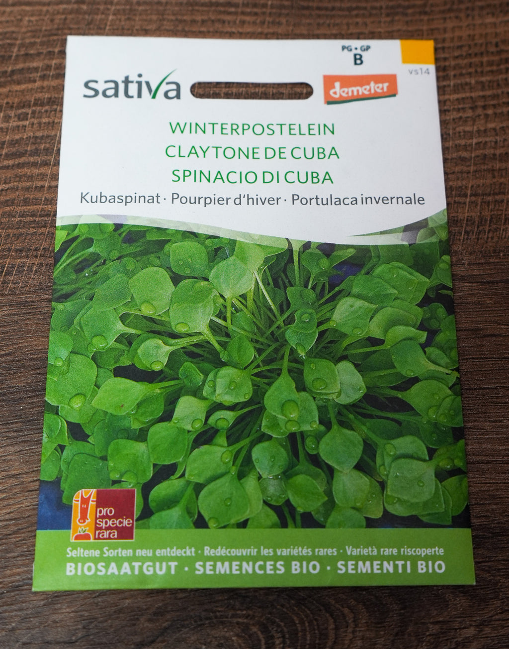 Winterpostelein "Kubaspinat" Sativa Saatgut