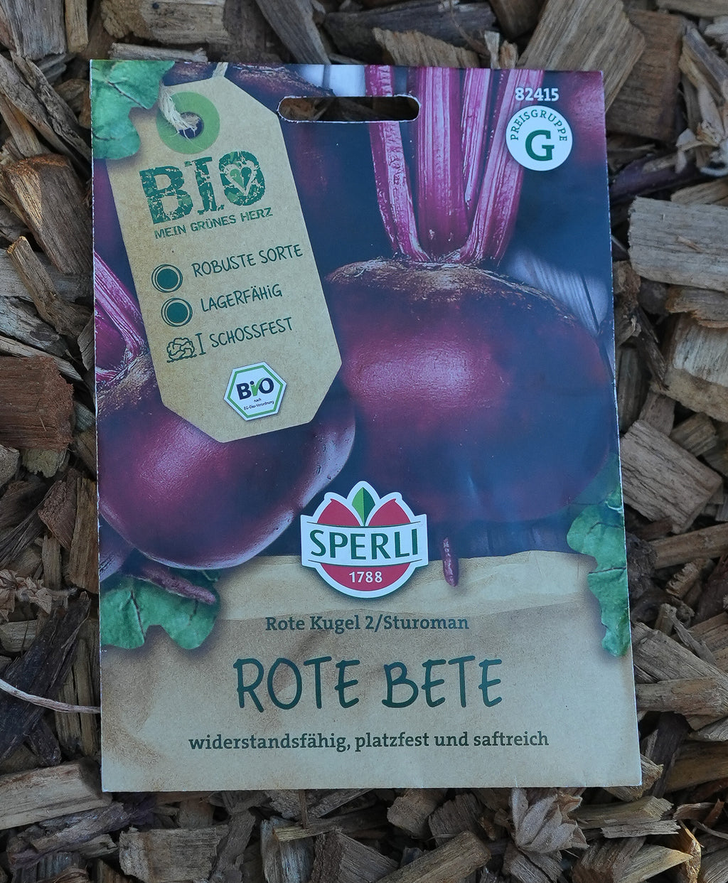 Rote Bete "Rote Kugel 2 / Sturoman" Saatgut