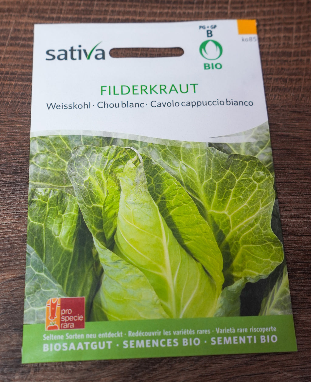 Spitzkohl "Filderkraut" Sativa Saatgut