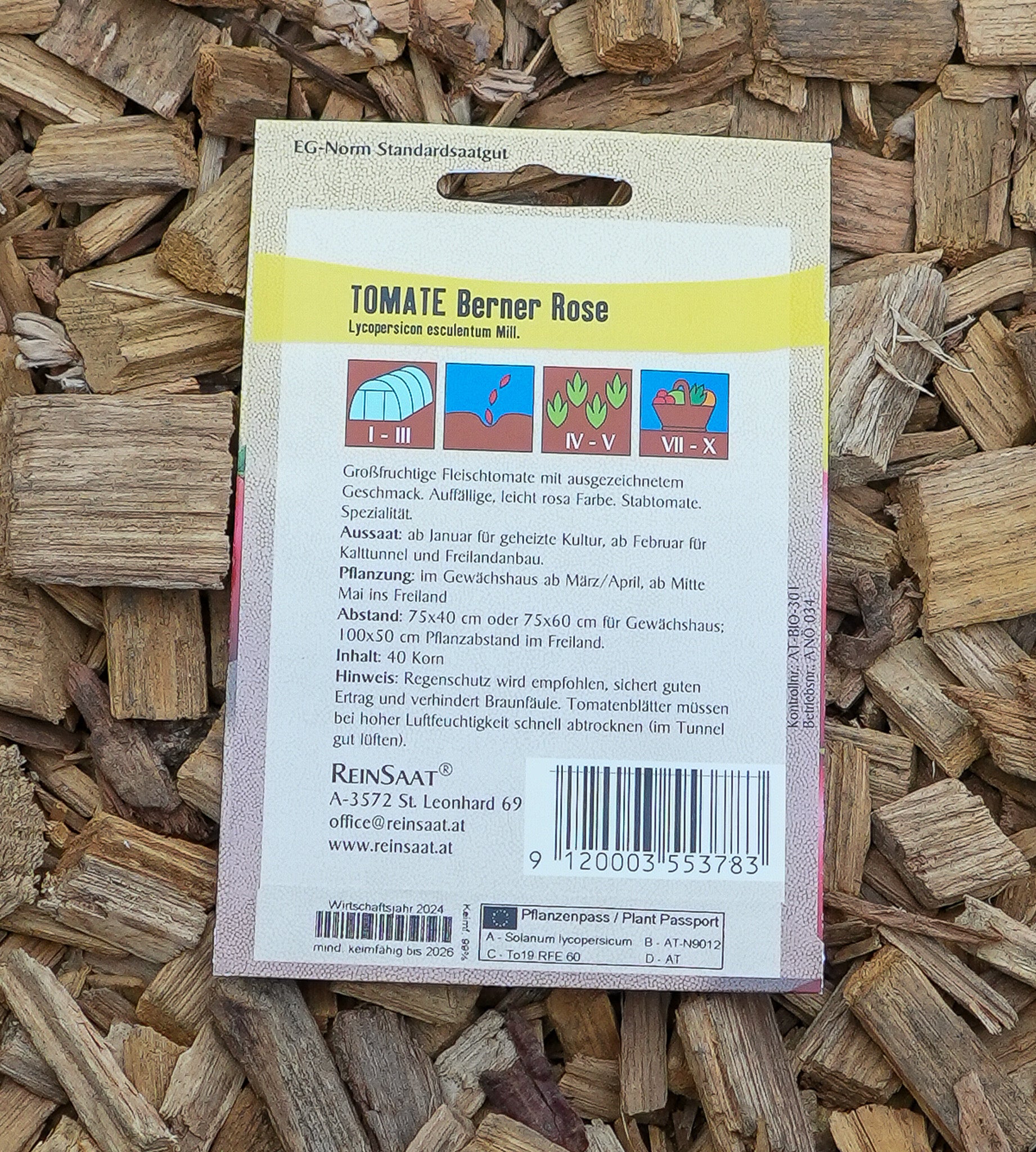 Tomate "Berner Rose" Saatgut