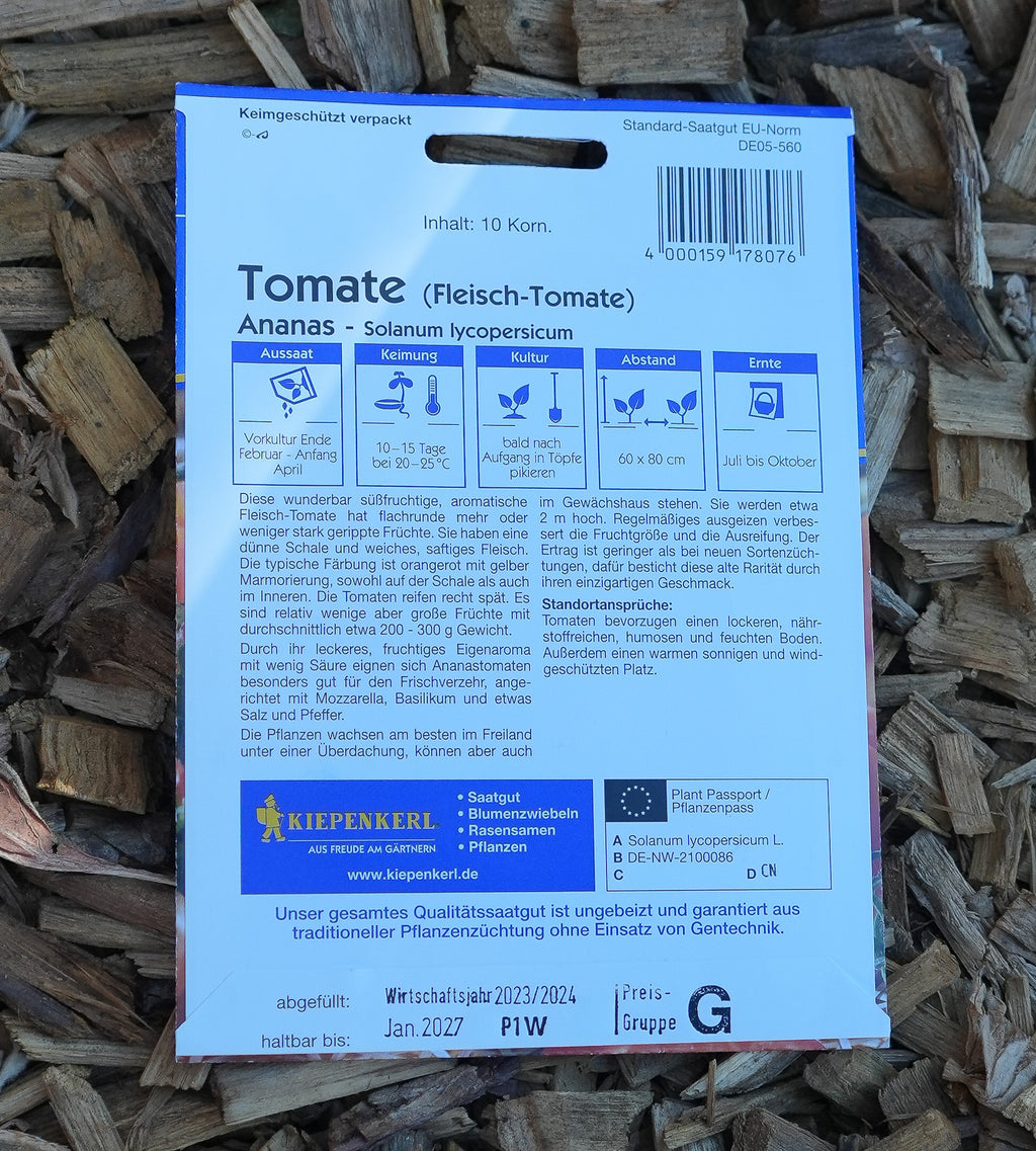 Tomate "Ananas" Saatgut