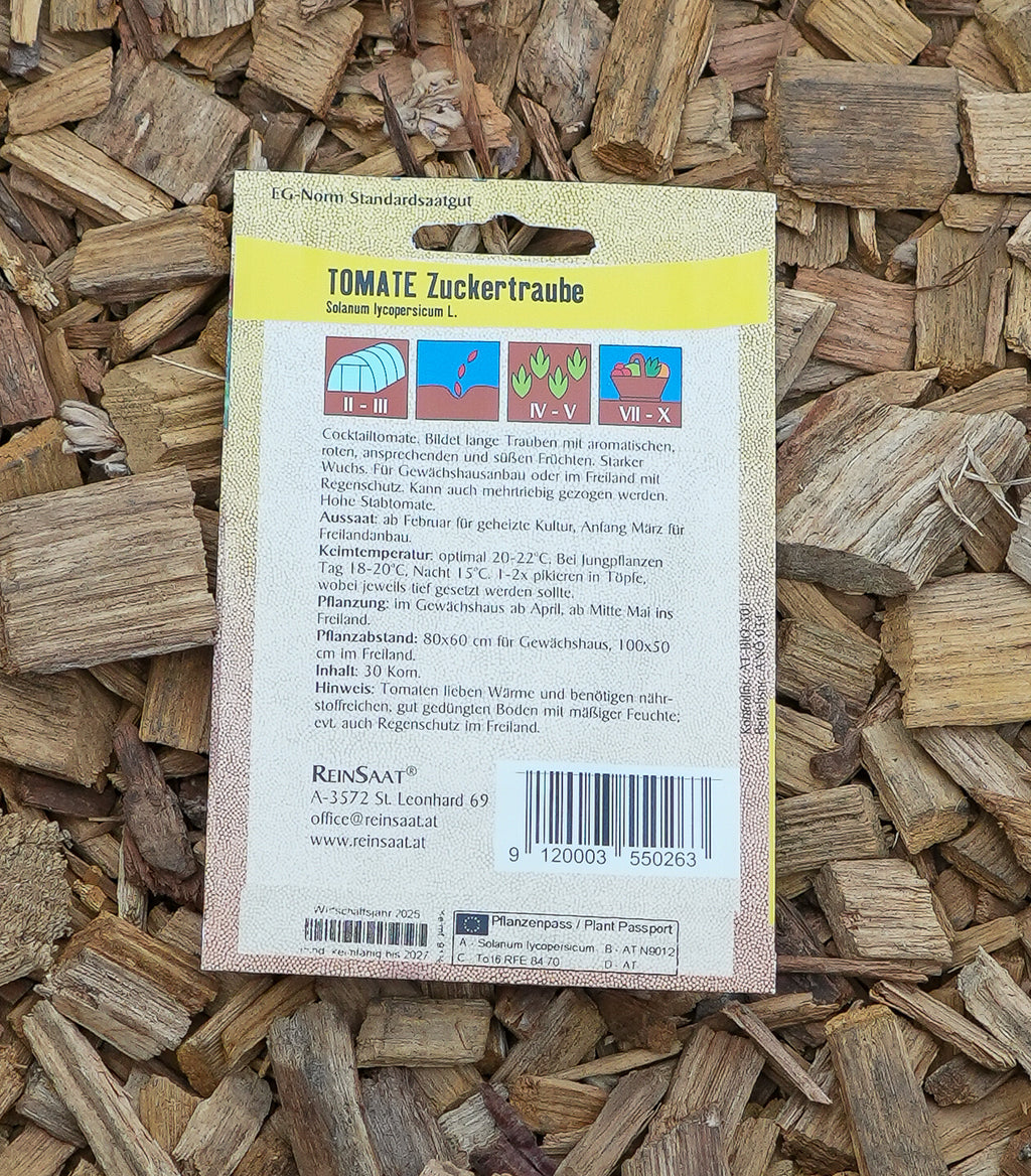 Tomate "Zuckertraube" Saatgut