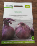 Zwiebel "Red Baron" Sativa Saatgut