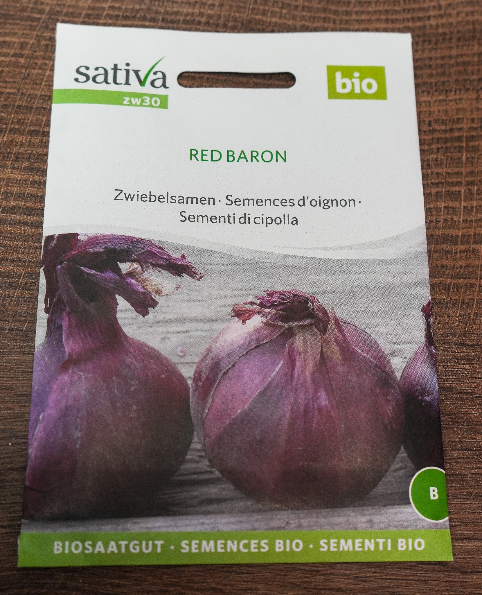 Zwiebel "Red Baron" Sativa Saatgut